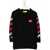 OFF-WHITE KIDS Crew-Neck Sweater With Logo Tag Black