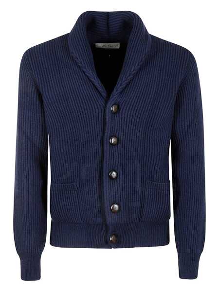 Cardigane MCGEORGE McGeorge Cardigan A0701 300 BLUE White Barbati (BM 12177642) 1
