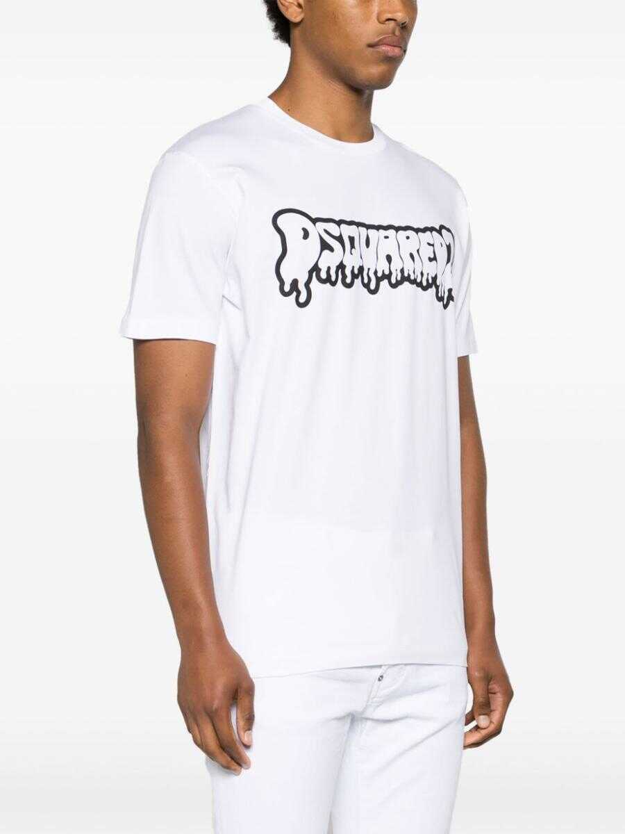 DSQUARED2 DSQUARED2 T-shirt with logo WHITE