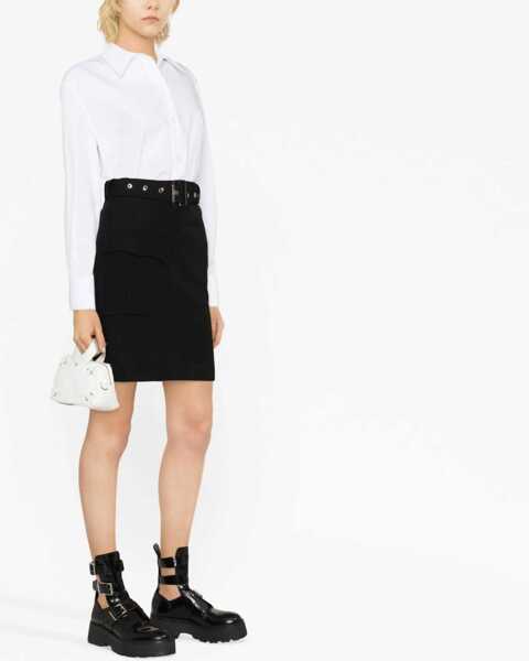 Camasi office Alexander McQueen Poplin Shirt WHITE Femei (BM 12186585) 3