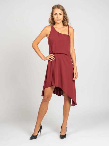 Rochii casual Patrizia Pepe 2A1731 Bordowy Femei (BM 12186879) 2