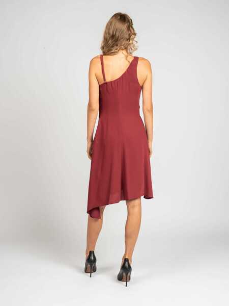 Rochii casual Patrizia Pepe 2A1731 Bordowy Femei (BM 12186879) 4