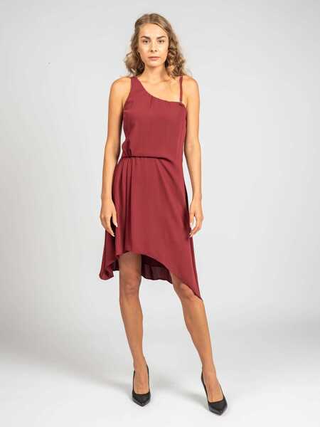 Rochii casual Patrizia Pepe 2A1731 Bordowy Femei (BM 12186879) 6