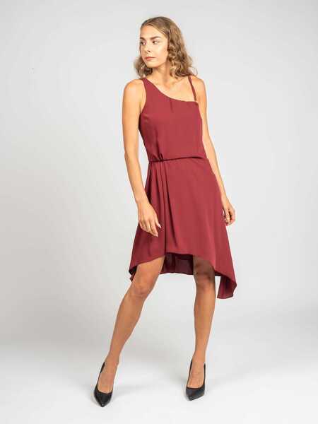 Rochii casual Patrizia Pepe 2A1731 Bordowy Femei (BM 12186879) 7