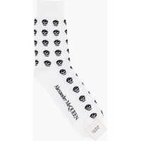 Sosete All-Over Skulls Embroidered Long Socks Barbati