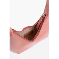 Genti de umar BY FAR Dama - Genti de umar BY FAR Leather Baby Amber Shoulder Bag Pink Femei (BM 12187074) - B-mall.ro