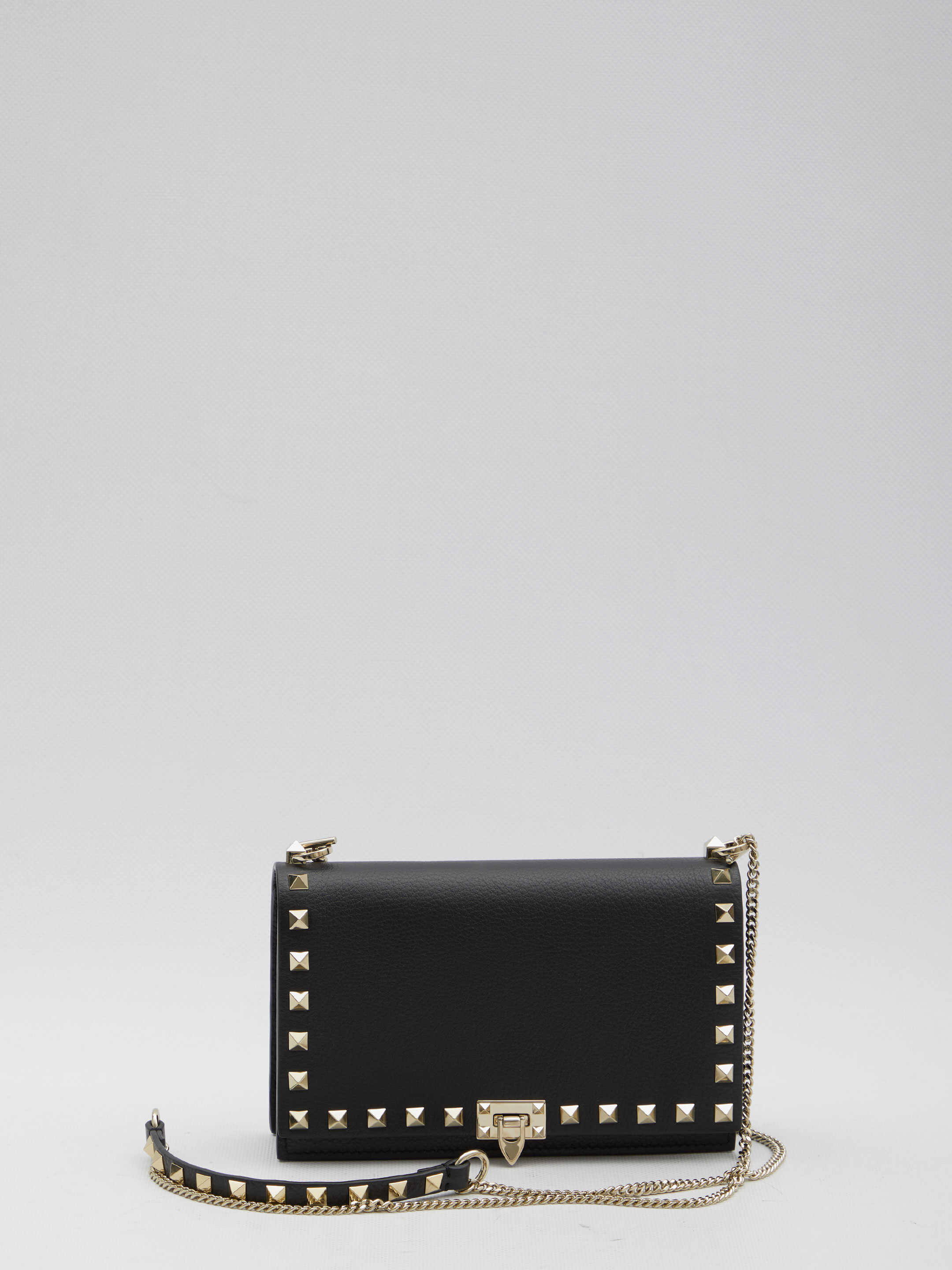 Valentino Garavani Small Rockstud Bag BLACK