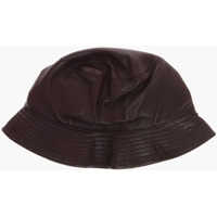 Caciuli STAND STUDIO Solid Color Faux Leather Vida Bucket Hat