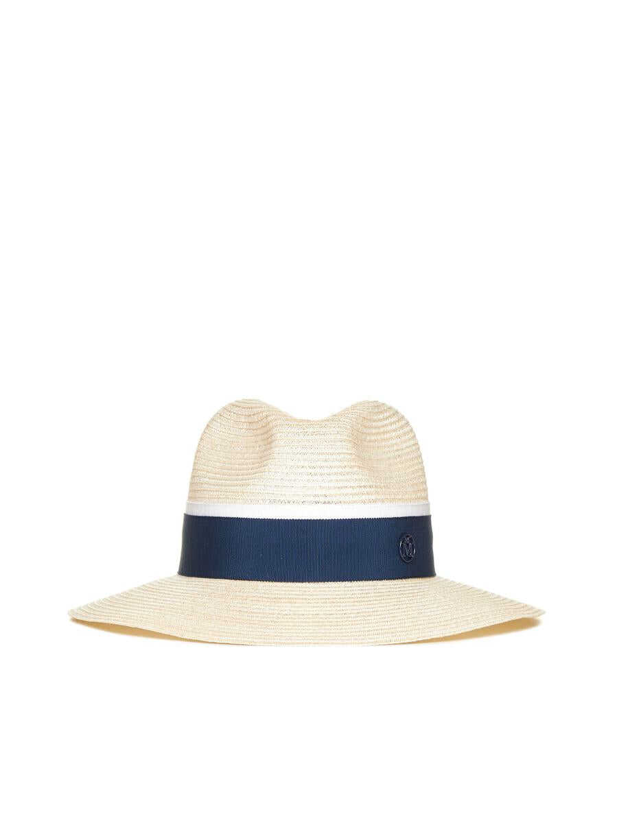 Maison Michel Maison Michel Hats NATURAL NAVY