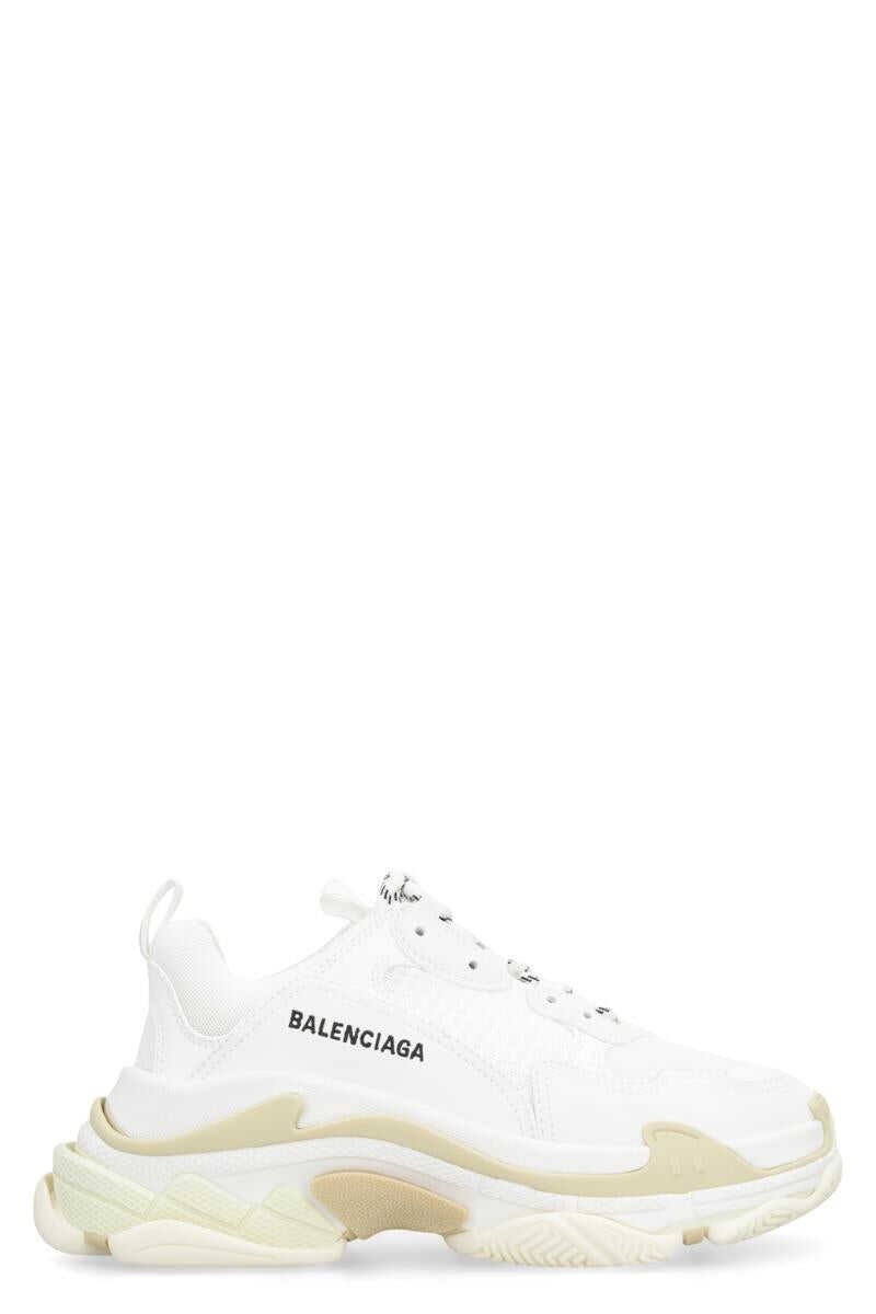 Balenciaga BALENCIAGA TRIPLE S LOW-TOP SNEAKERS WHITE