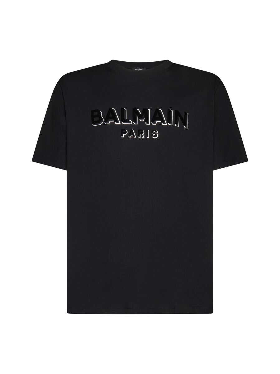 Balmain Balmain T-shirts and Polos OIR/NOIR/ARGENT