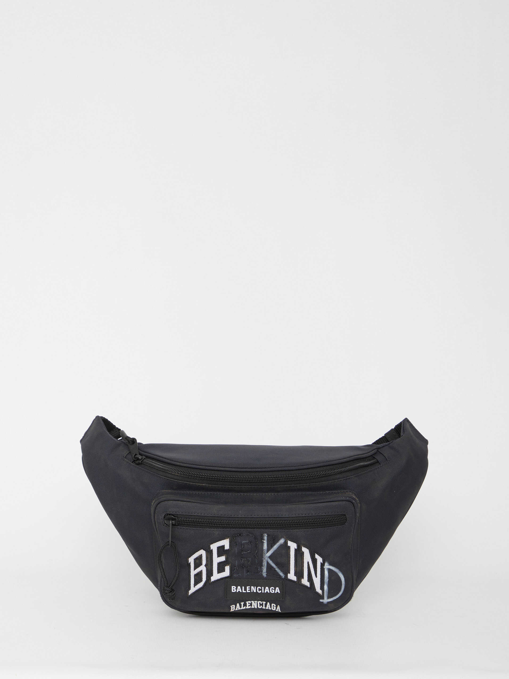 Balenciaga Explorer Be Kind Belt Bag BLACK