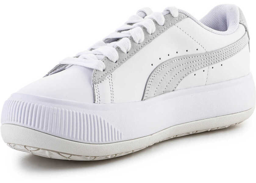 Sneakers PUMA Suede Mayu Mix WnS White/Marshmallow White/Beige Femei (BM 12193917) 4