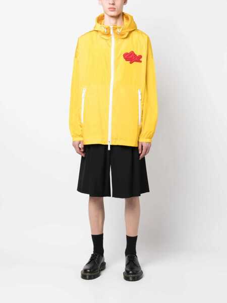 Jachete DSQUARED2 Jacket With Logo Patch ORANGE Barbati (BM 12193983) 2