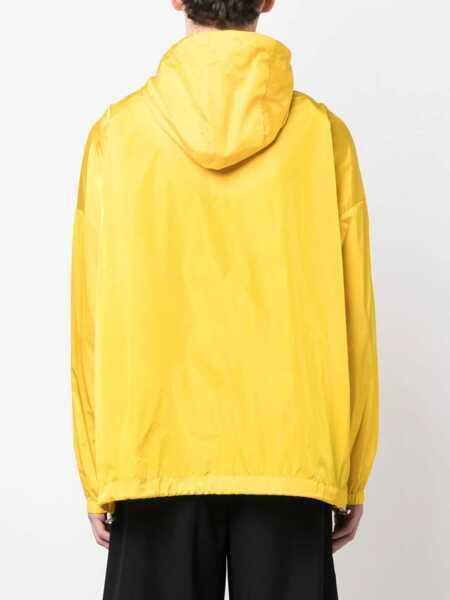 Jachete DSQUARED2 Jacket With Logo Patch ORANGE Barbati (BM 12193983) 4