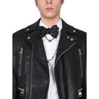 Geci biker pentru Barbati - Geci biker Alexander McQueen Biker Jacket BLACK Barbati (BM 12194028) - B-mall.ro