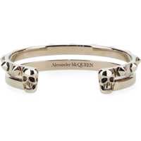Bijuterii pentru Barbati - Bratari Alexander McQueen Studded Open Bracelet SILVER Barbati (BM 12194049) - B-mall.ro