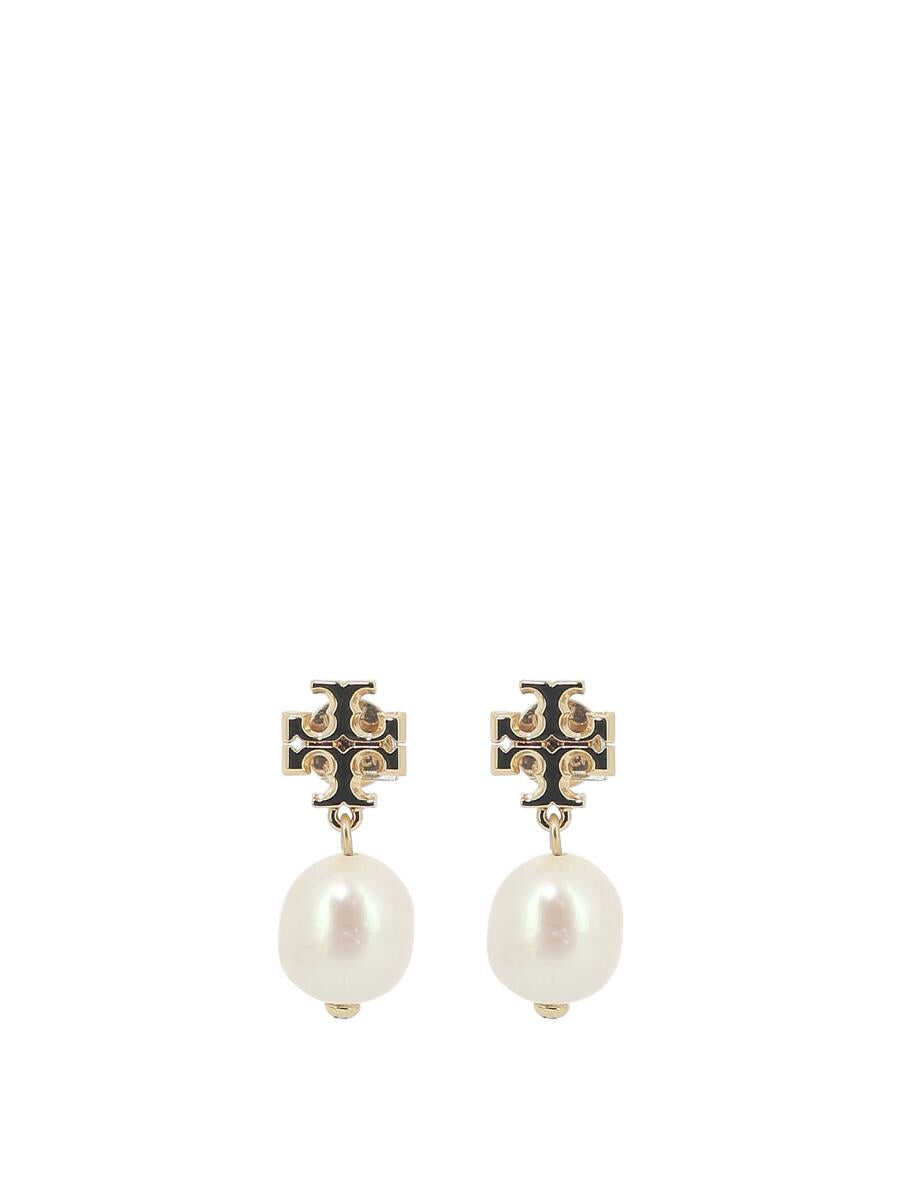Tory Burch TORY BURCH "Kira" earrings with pearls GOLD image12