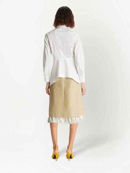 Bluze Tory Burch Poplin Shirt WHITE Femei (BM 12202599) 3