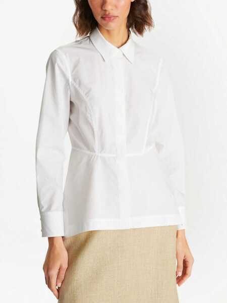 Bluze Tory Burch Poplin Shirt WHITE Femei (BM 12202599) 4
