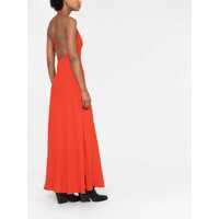 Rochii casual Dama - Rochii casual Stella McCartney Maxi V-Neck Dress RED Femei (BM 12202605) - B-mall.ro