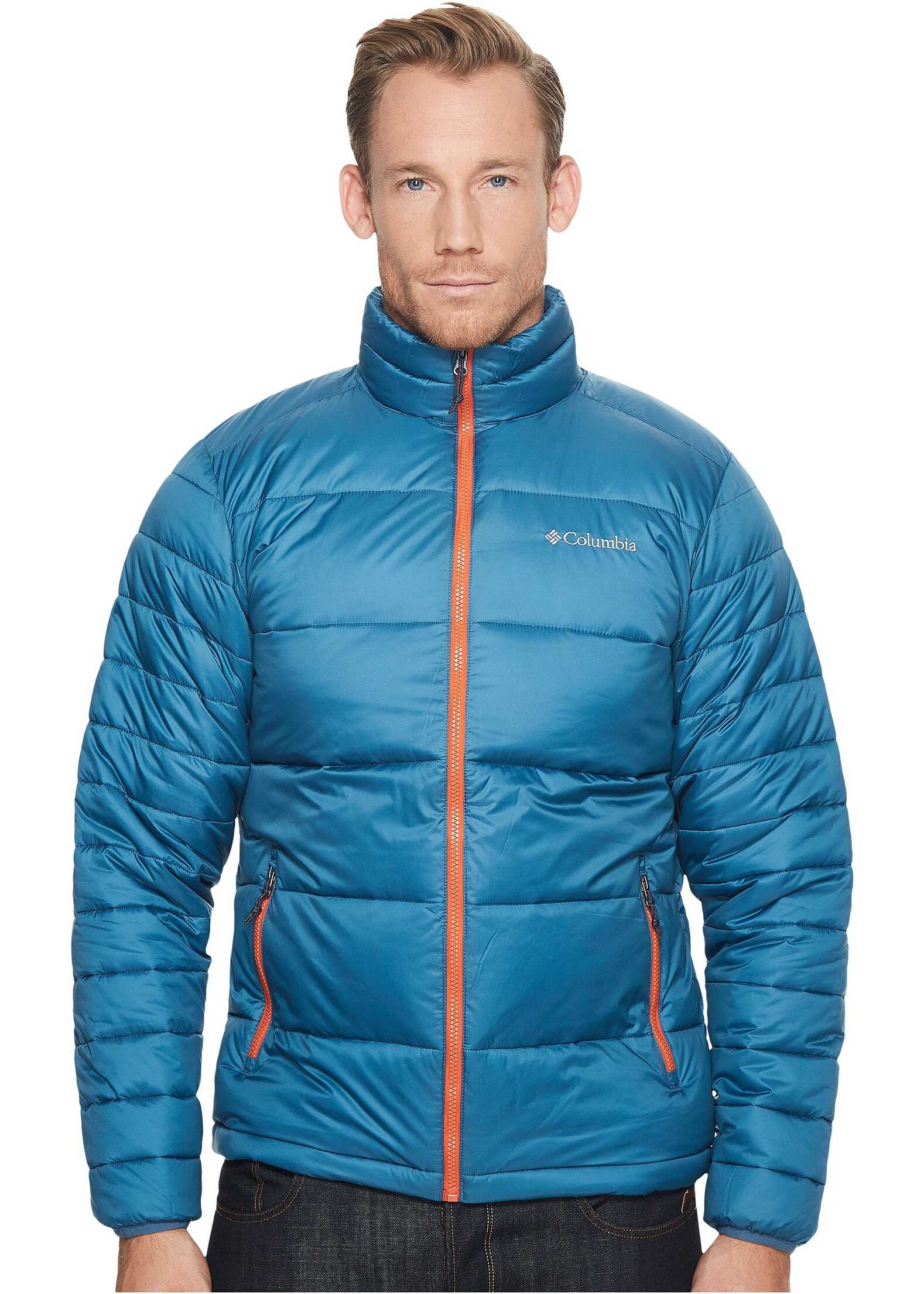 Geaca Columbia Frost Fighter™ Jacket Blue Heron/Hot Pepper