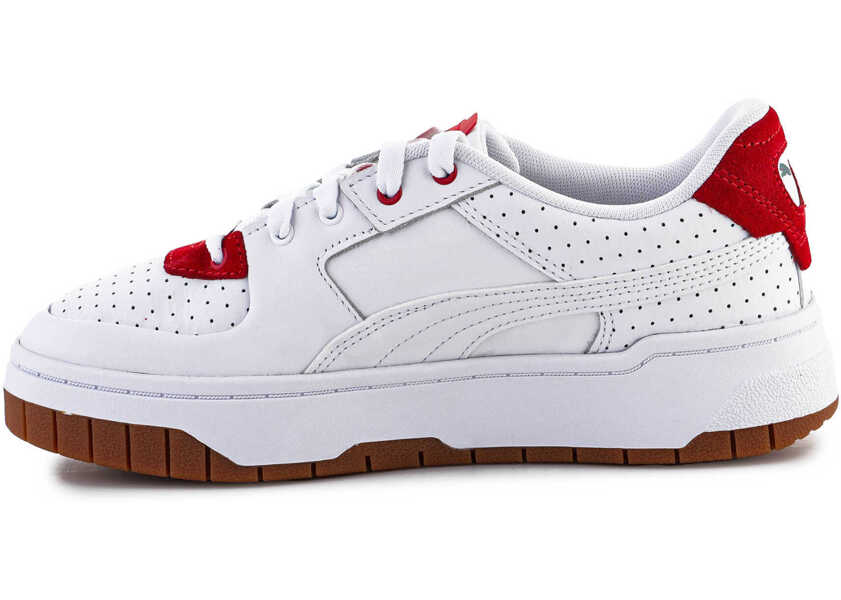 Sneakers PUMA Cali Dream Heritage White / Gum / High Risk Red White/Red Femei (BM 12203709) 5