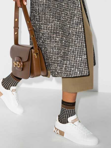 Sneakers Dolce & Gabbana Portofino Sneakers ORO POLVERE Femei (BM 12203718) 3