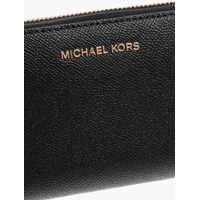 Portofele Michael Kors Dama - Portofele Michael Kors Leather Wallet With Zip Closure Black Femei (BM 12203946) - B-mall.ro