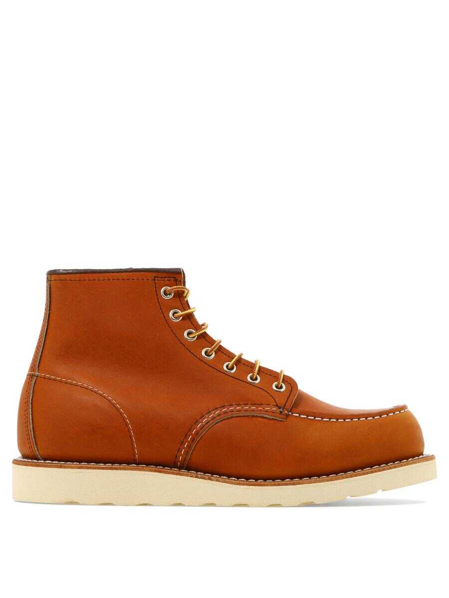 RED WING SHOES RED WING SHOES Punta "Moc" BROWN