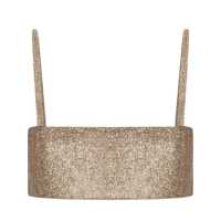 Imbracaminte NUÈ Dama - Topuri NU Nu Crop Top With Decorations GOLD Femei (BM 12204543) - B-mall.ro
