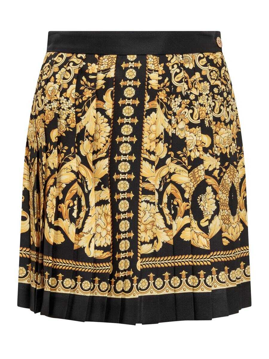 Versace VERSACE Baroque Skirt GOLD