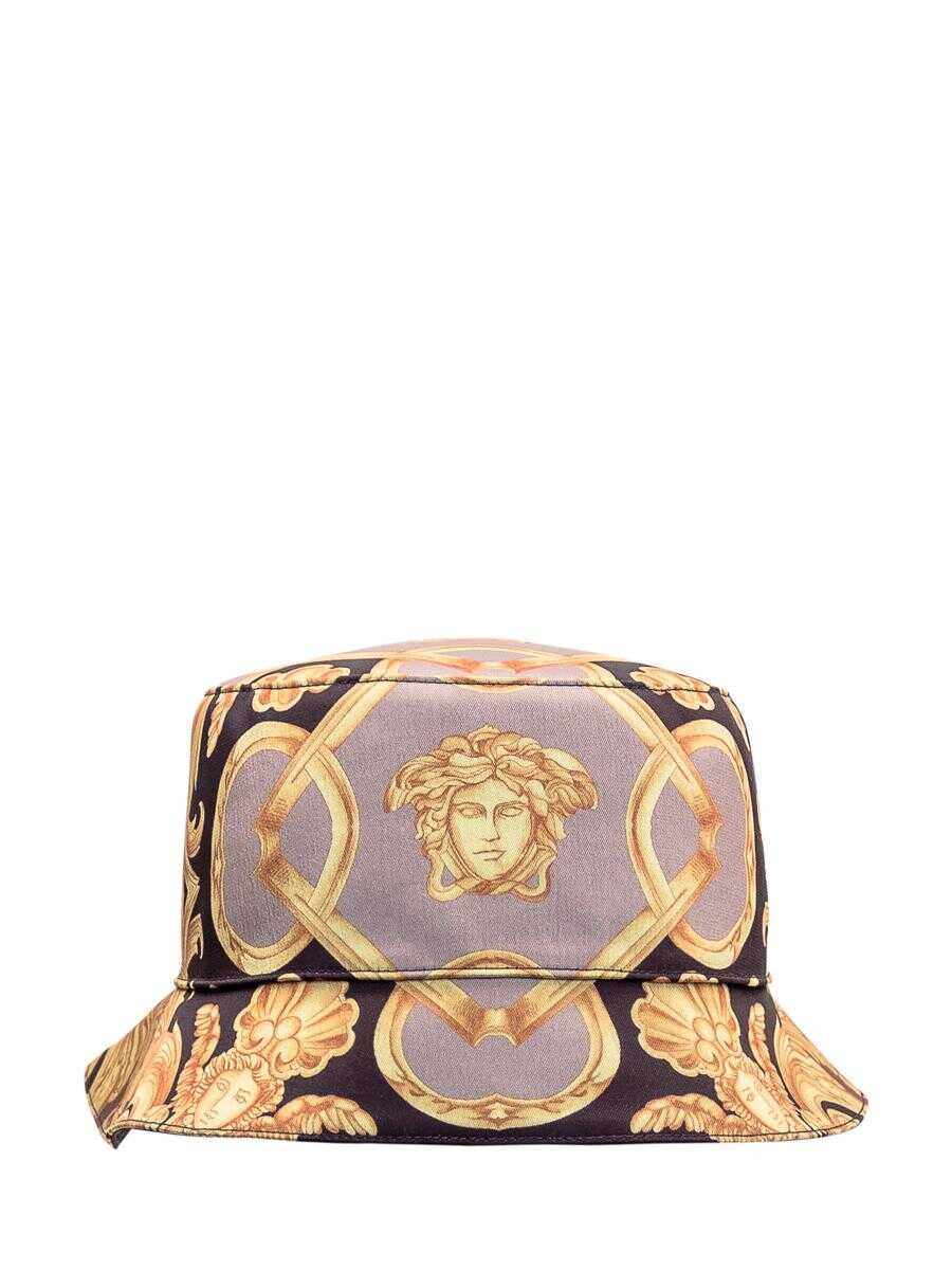 Versace VERSACE Baroque Bucket Hat BLACK