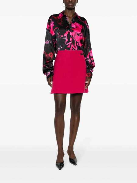 Camasi MSGM Msgm Shirt RED Femei (BM 12208764) 2