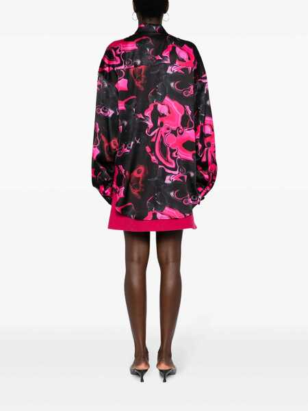Camasi MSGM Msgm Shirt RED Femei (BM 12208764) 4