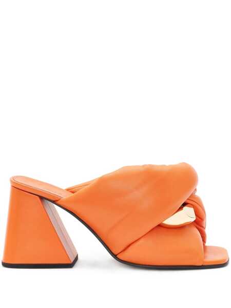 Pantofi cu toc JW Anderson JW Anderson Twisted Sandal ORANGE Femei (BM 12210795) 1