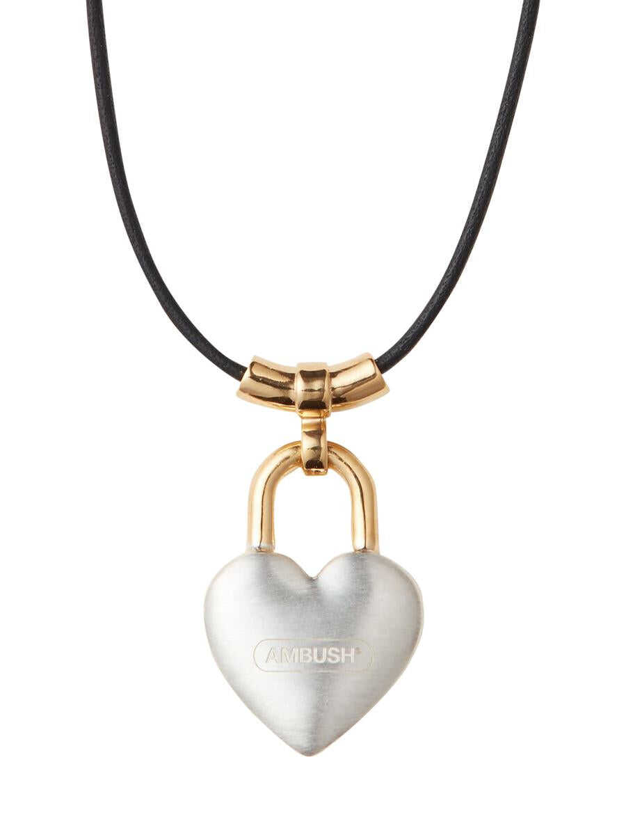 AMBUSH AMBUSH Heart Charm Necklace SILVER image9
