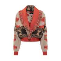 Cardigane Alanui Icon Jacquard Cardigan Femei