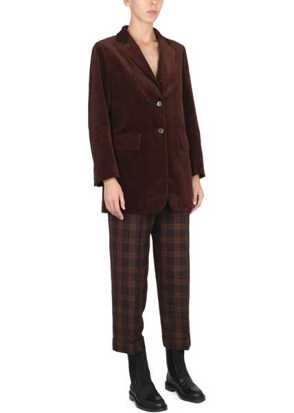 Sacouri office Margaret Howell Single-Breasted Jacket BROWN Femei (BM 12225534) 2