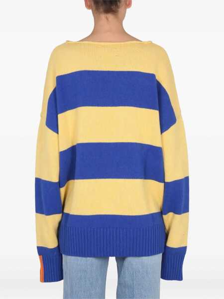 Pulovere casual RIGHT FOR Striped Shirt YELLOW Femei (BM 12225600) 3