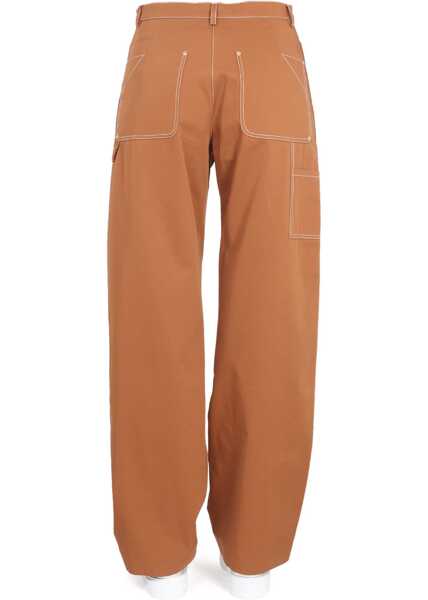 Pantaloni casual Stella McCartney Pants With Buckle BROWN Femei (BM 12228567) 4