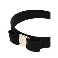 Accesorii Black Headband With Bow Detail In Cotton Blend Woman Femei