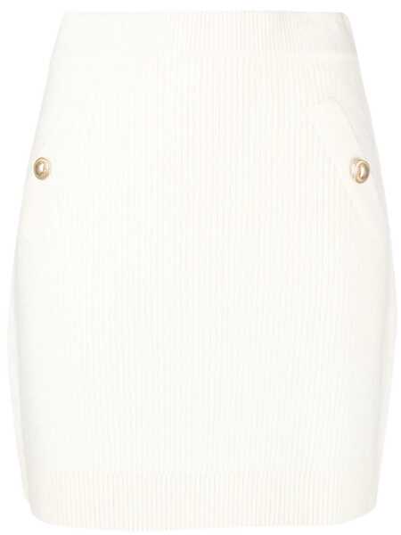 Fuste Michael Kors Michael Kors Knitted Skirt WHITE Femei (BM 12231438) 1