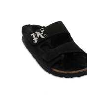 Sandale Palm Angels pentru Barbati - Sandale Palm Angels Palm Angels Slipper With Logo Black Barbati (BM 12231582) - B-mall.ro
