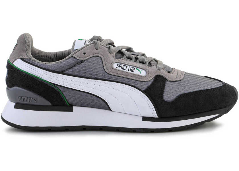 Sneakers PUMA Space Lab Castlerock White-Black Black/Grey/White Barbati (BM 12232488) 6