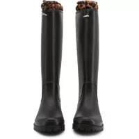 Incaltaminte GUESS Dama - Cizme lungi GUESS Reisa-Fl7Rei-Rub11 BLACK Femei (BM 12232499) - B-mall.ro