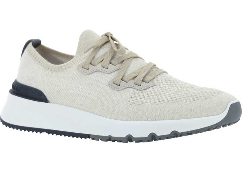 Sneakers Brunello Cucinelli Cotton Sneakers PANAMA Barbati (BM 12232755) 2