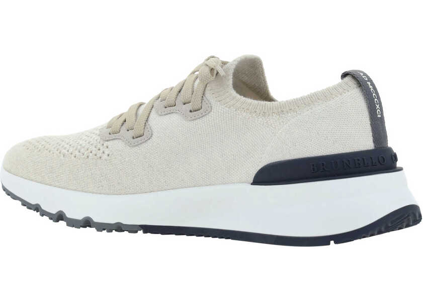 Sneakers Brunello Cucinelli Cotton Sneakers PANAMA Barbati (BM 12232755) 3