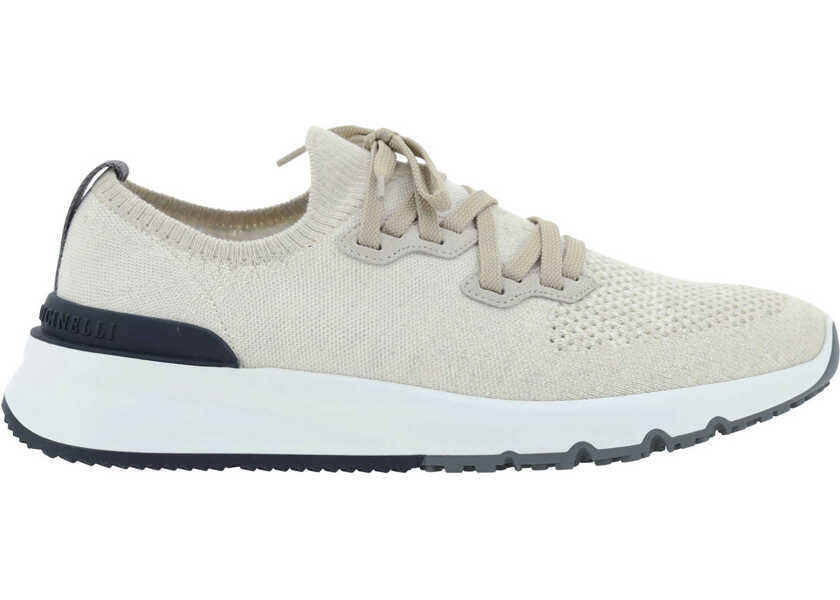 Sneakers Brunello Cucinelli Cotton Sneakers PANAMA Barbati (BM 12232755) 1