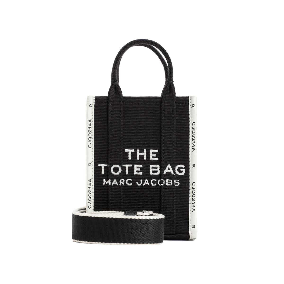 Marc Jacobs MARC JACOBS THE PHONE TOTE BAG BLACK